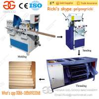 High Efficiency Wooden Round Ice Cream Stick Making Machine